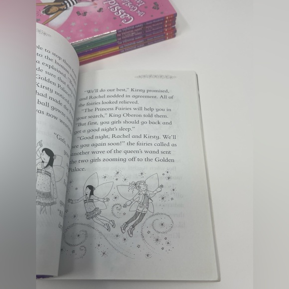 RAINBOW MAGIC FAIRIES: PRINCESS FAIRIES: Books 1-7 Set/Lot (Daisy Meadows) - Picture 4 of 4